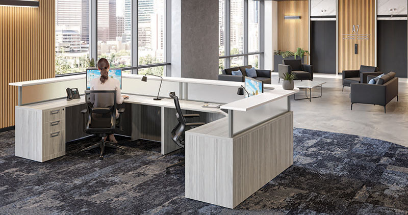 Reception Desks and Stations