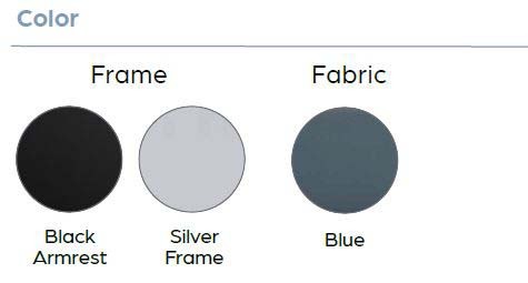 Vitality Healthcare Chair anti-microbial vinyl colors