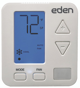 Amana/Eden DS01G Wireless Occupancy Sensing Thermostat, Straight View Amana/Eden DS01G Wireless Occupancy Sensing Thermostat, Straight View
