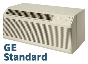 GE Cooling With Electric Heat and/or Heat Pump PTACs, Angled View GE Cooling With Electric Heat and/or Heat Pump PTACs, Angled View