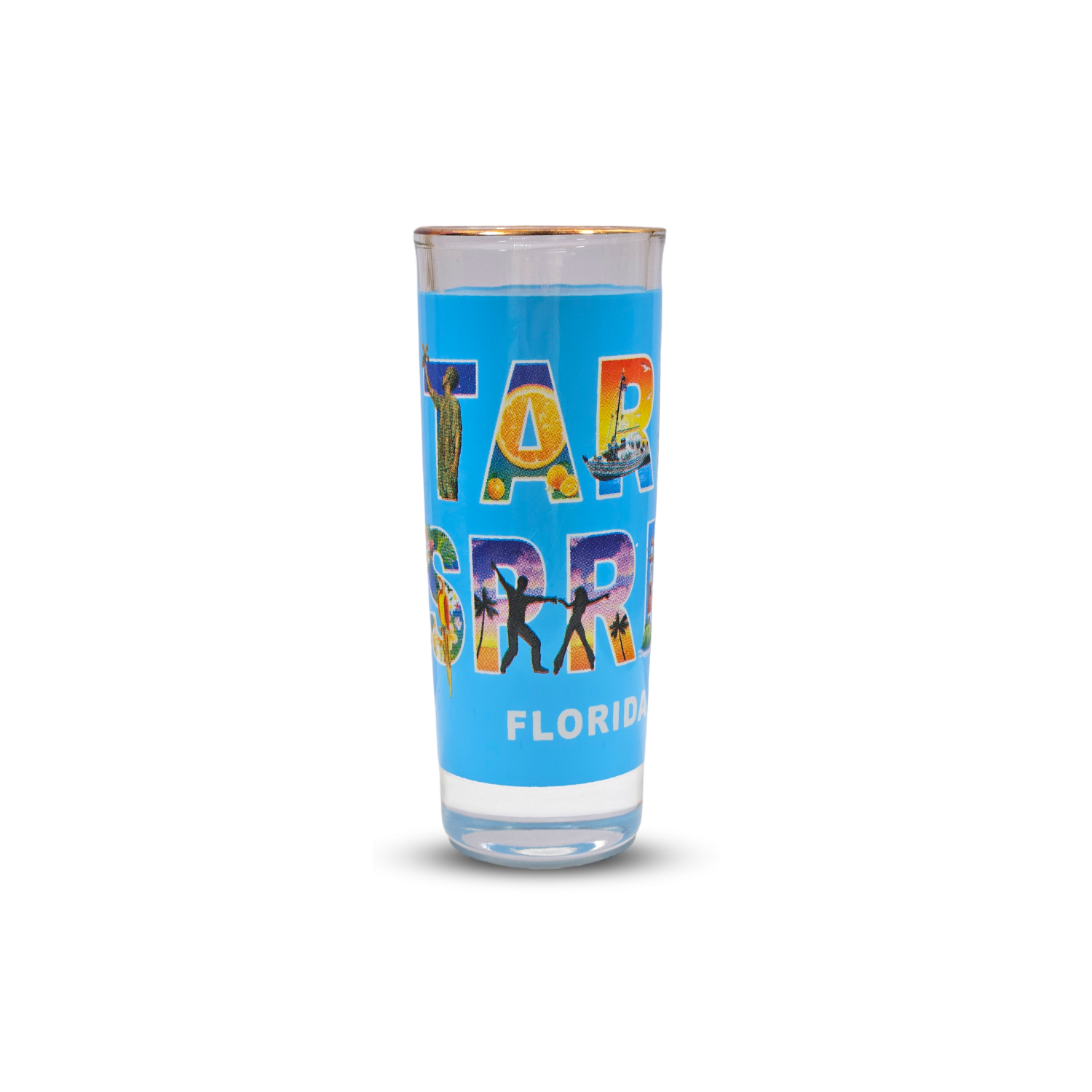 Tarpon Springs Tall Shot Glass