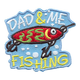 S-1730 Dad & Me Fishing Patch