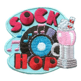 S-2181 Sock Hop Patch