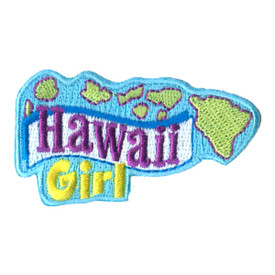 S-2419 Hawaii Girl Patch