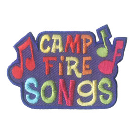 S-2706 Camp Fire Songs Patch
