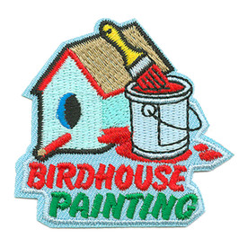 S-3401 Birdhouse Painting Patch