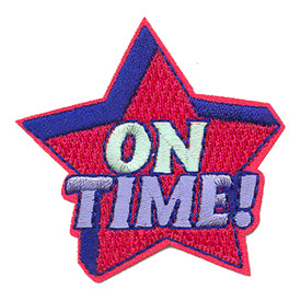 S-3737 On Time (Star) Patch