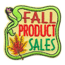 S-3802 Fall Product Sales Patch