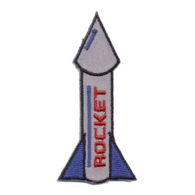 S-0284 Rocket - Rocket Ship Patch