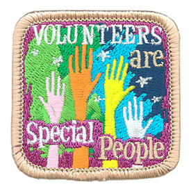 S-3955 Volunteers Are Special Patch