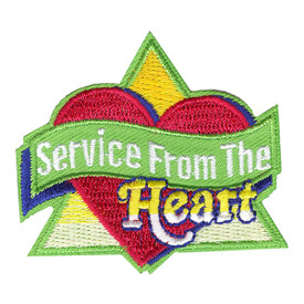 S-4073 Service From The Heart Patch