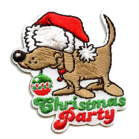 S-4421 Christmas Party Patch