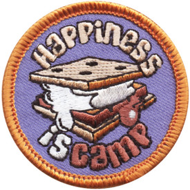 S-4707 Happiness Is Camp Patch