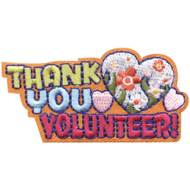 S-4749 Thank You Volunteers Patch