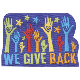 S-4752 We Give Back Patch