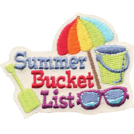 S-4789 Summer Bucket List Patch