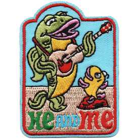 S-4849 He and Me Patch