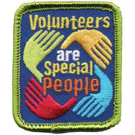 S-4868 Volunteers are Special Patch