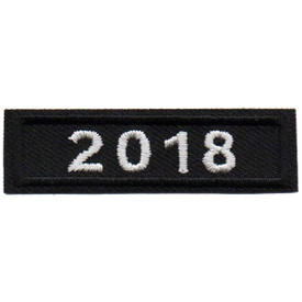 S-4893 2018 Black Year Bar Patch