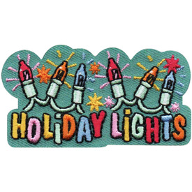 S-4964 Holiday Lights Patch