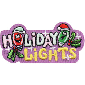 S-4970 Holiday Lights Patch