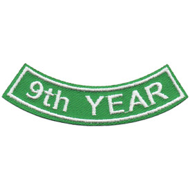 S-5007 9th Year Rocker Patch