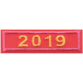 S-5045 2019 Pink Year Bar Patch
