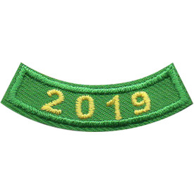 S-5056 2019 Green Year Rocker Patch