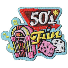 S-5271 50's Fun Patch