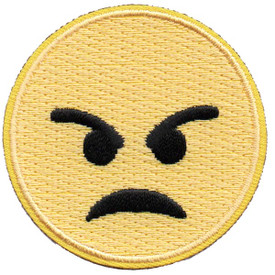 S-5284 Emoji - Angry Patch