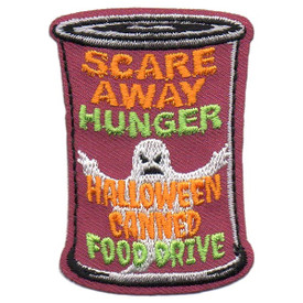 S-5421 Scare Hunger Food Drive Patch