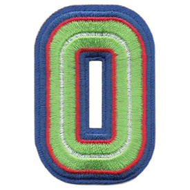 S-5439 Letter O Patch