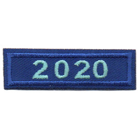 S-5553 2020 Blue Year Bar Patch