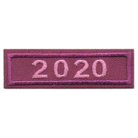 S-5555 2020 Purple Year Bar Patch