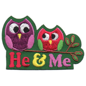 S-5678 He & Me Patch