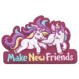 S-5697 Make New Friends Patch