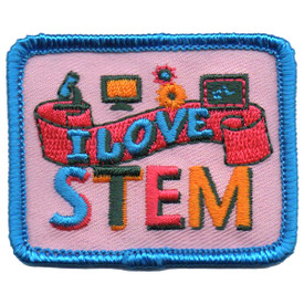 S-5719 I Love STEM Patch