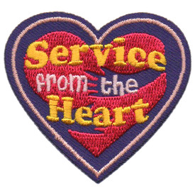 S-5727 Service From the Heart Patch