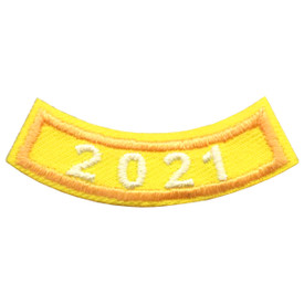 S-5869 2021 Gold Year Rocker Patch