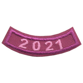 S-5873 2021 Purple Year Rocker Patch