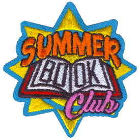 S-6100 Summer Book Club Patch