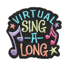 S-6225 Virtual Sing A Long Patch