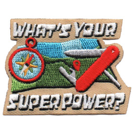 S-5658 What's Your Super Power? Patch