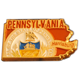 P-0347 Pennsylvania Pin