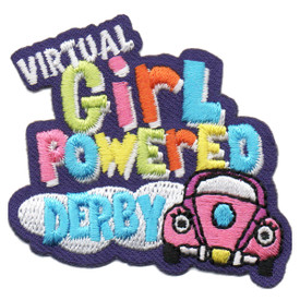 S-6297 Virtual Girl Powered Derby Patch