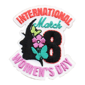 S-6284 Int'l Women's Day March 8 Patch