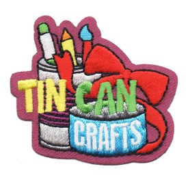 S-6395 TIN CAN CRAFTS PATCH