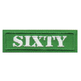 S-6435 SIXTY MILES BAR PATCH