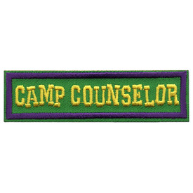 S-6525 Camp Counselor Patch