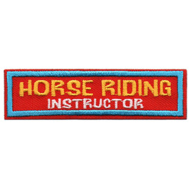 S-6526	Horse Riding Instructor Patch